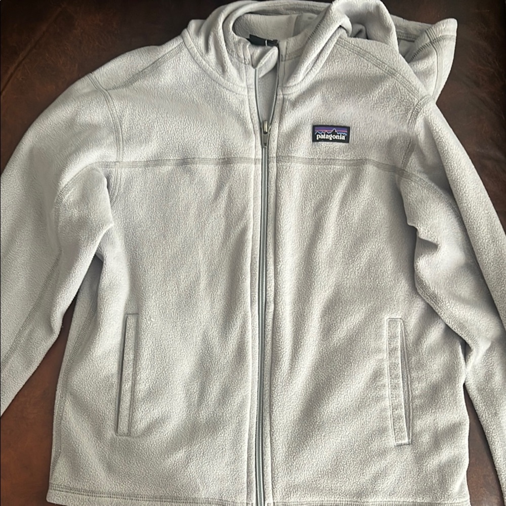 Patagonia Kids' Gray Fleece Jacket
